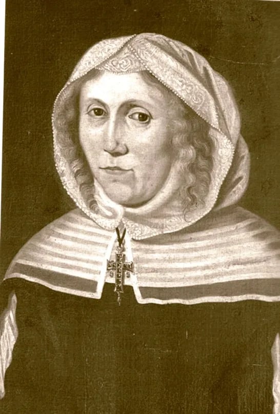 Porträt von Ottilia von Fürstenberg (1549–1621) – Gedenkseite
