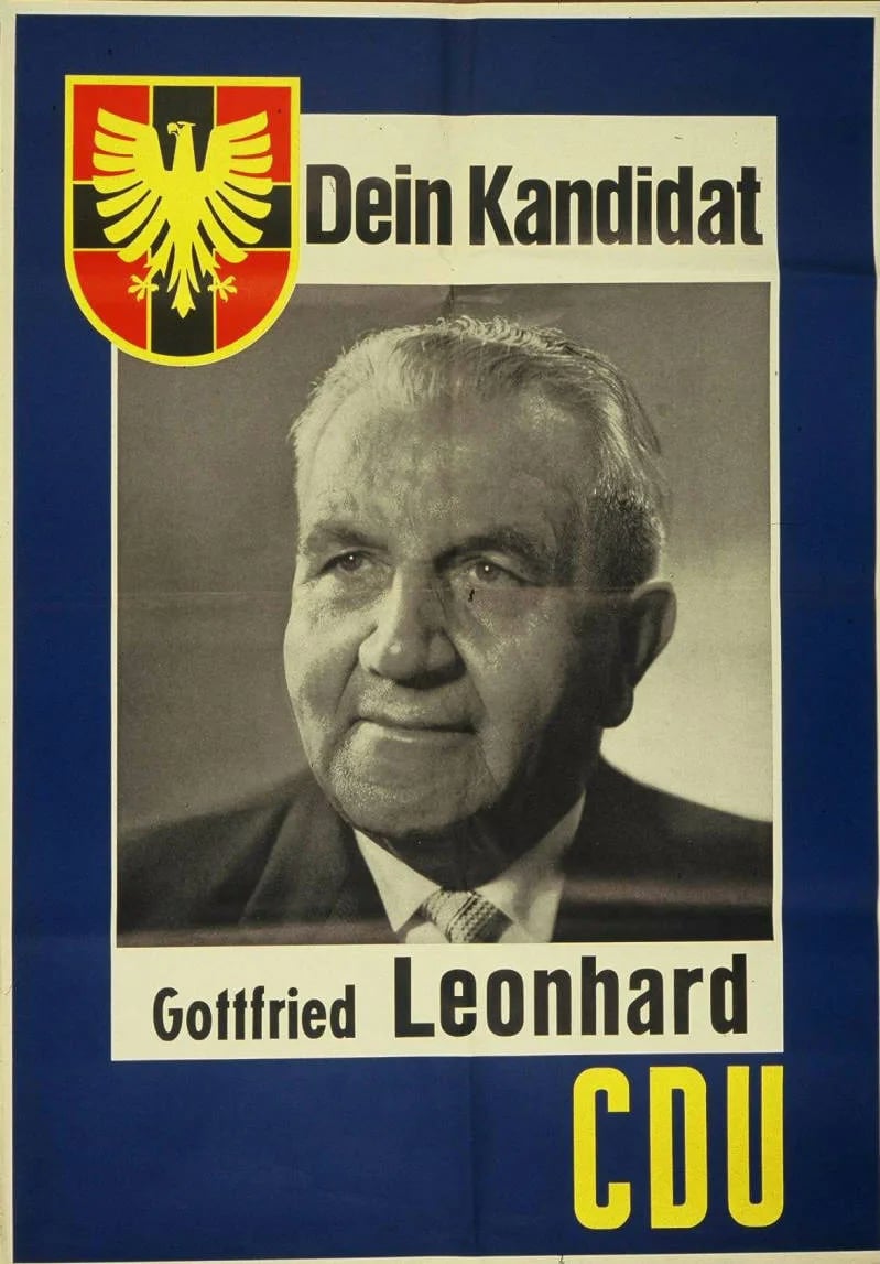 Porträt von Gottfried Leonhard (1895–1983) – Gedenkseite