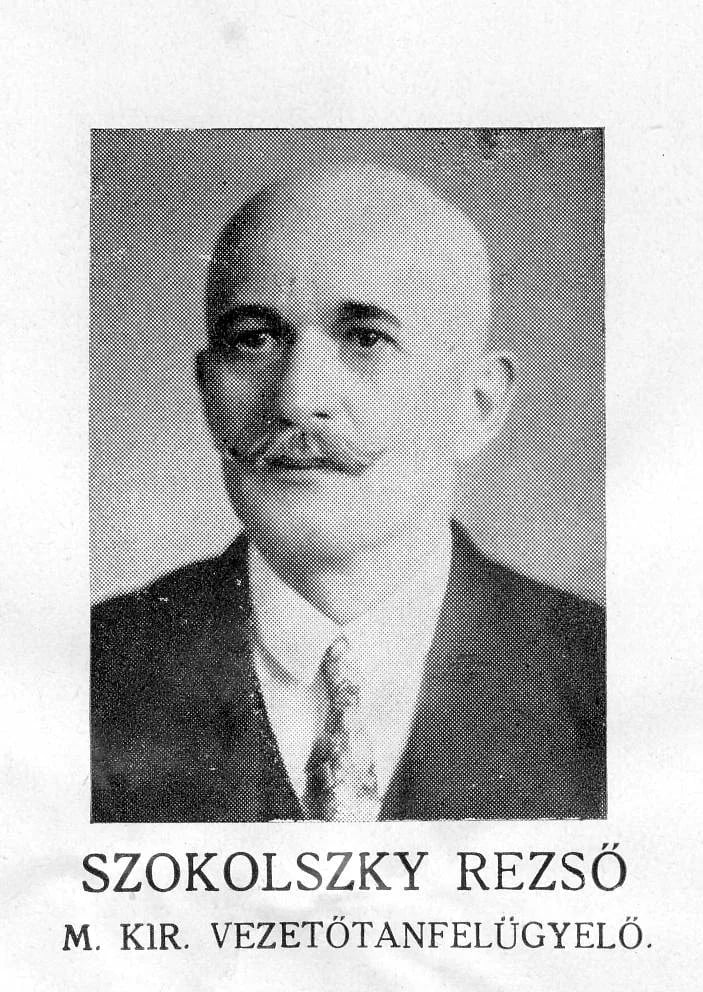 Portrait of Rezső Szokolszky (1873–1948) – memorial page