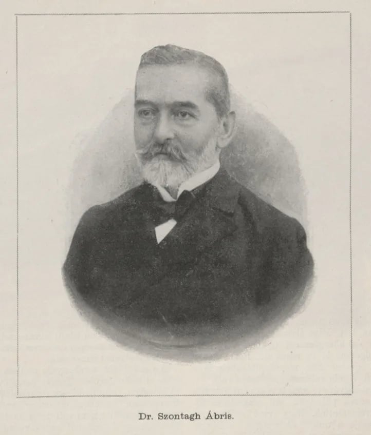 Portrait of Abraham von Szontagh (1830–1902) – memorial page