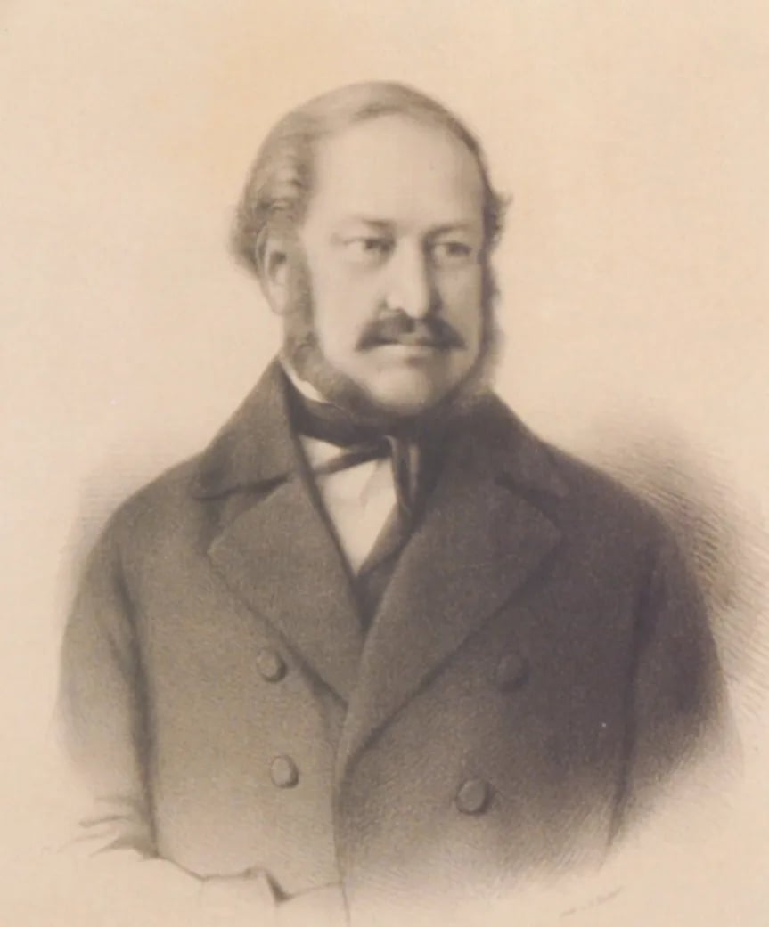 Porträt von Franz von Zwerger (1792–1856) – Gedenkseite