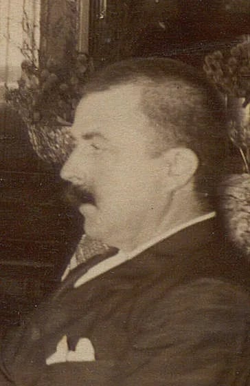 Porträt von Antoine Bavier-Chauffour (1844–1926) – Gedenkseite