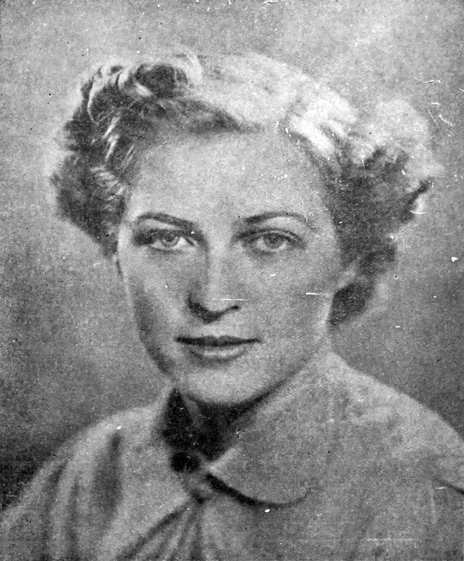 Portrait of Elisabeth Hunter (1916–1971) – memorial page