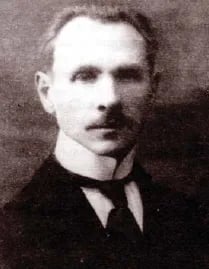 Porträt von Aliaksandr Koush (1884–1943) – Gedenkseite