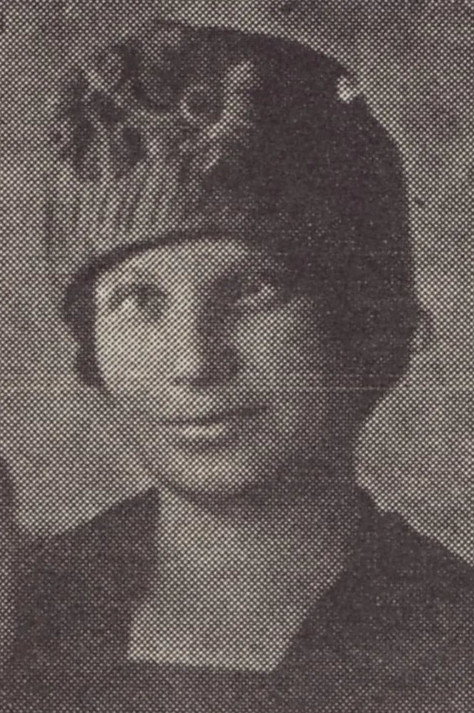 Porträt von Vanda Liavitskaya (1895–1968) – Gedenkseite