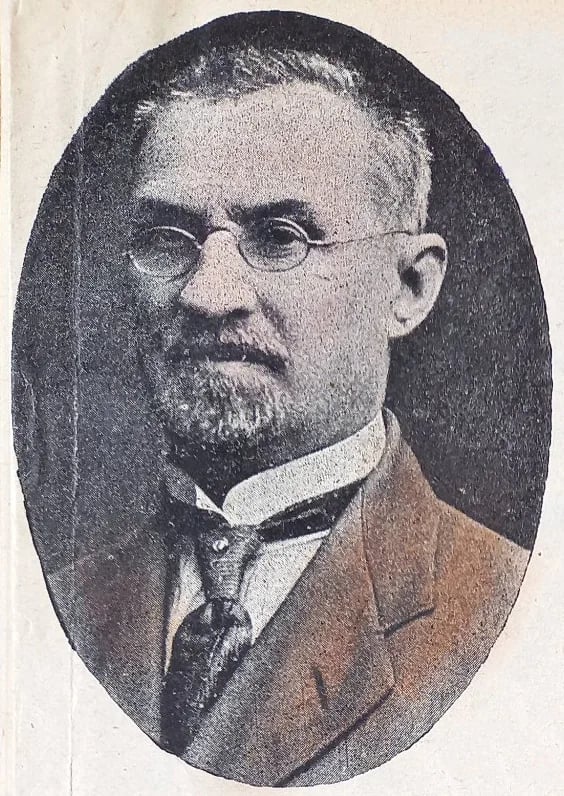 Porträt von Todar Viernikoŭski (1861–1938) – Gedenkseite