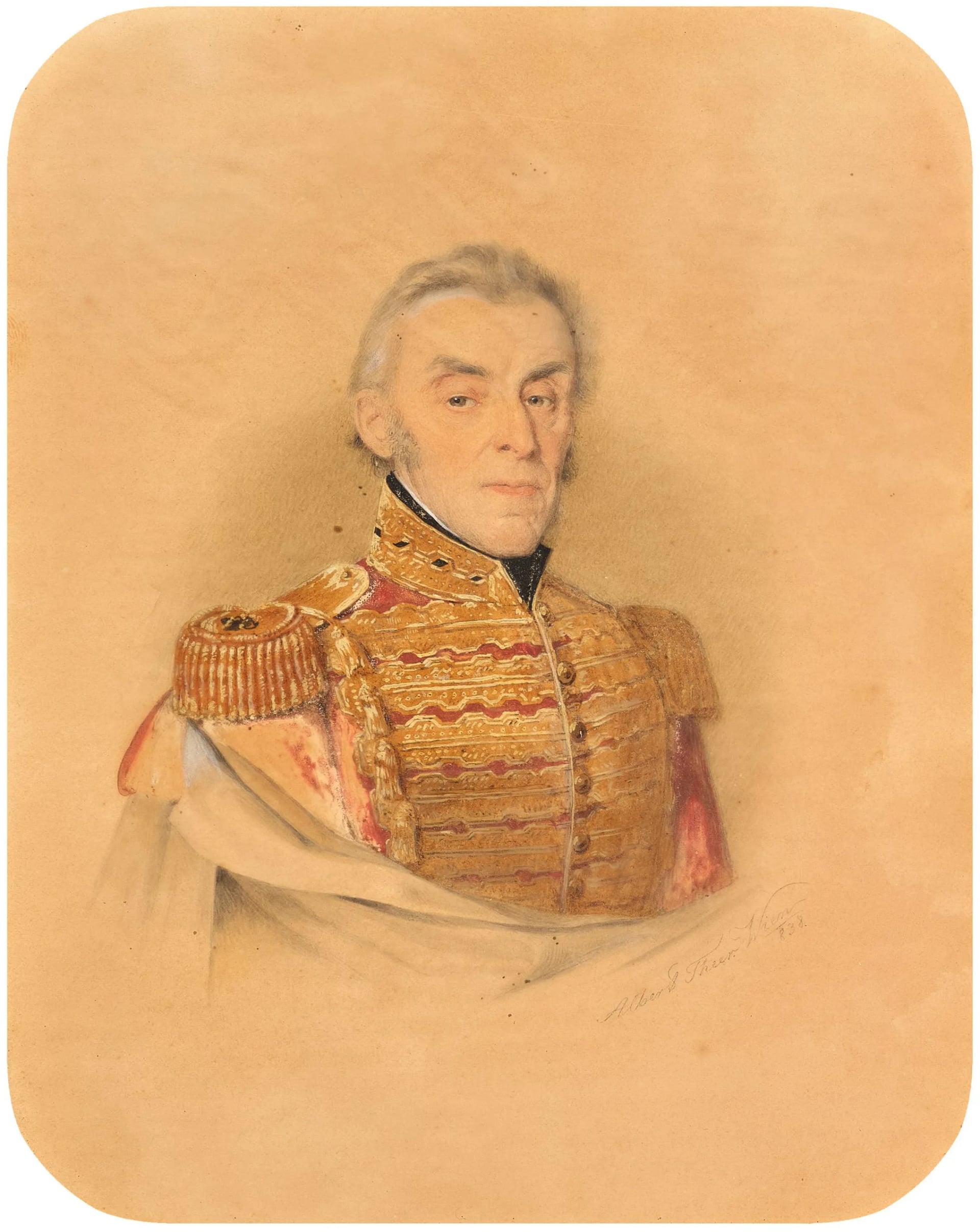 Portrait of Wilhelm Truzettel von Wiesenfeld (1762–1852) – memorial page