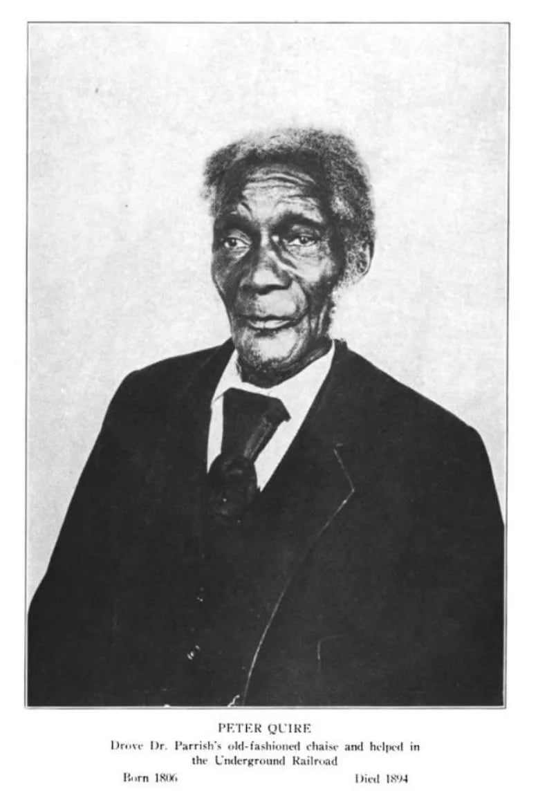 Porträt von Peter Quire (1806–1899) – Gedenkseite