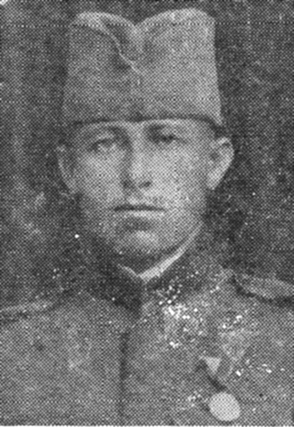 Portrait of Milivoj Sinadinoski (1907–1944) – memorial page