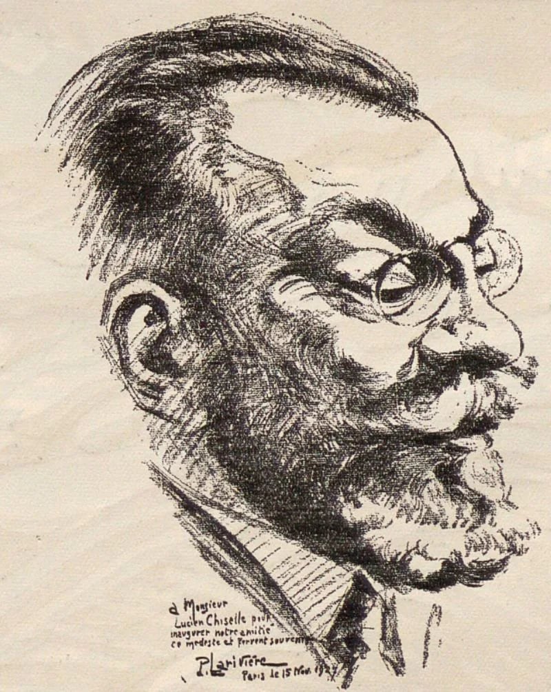 Portrait of Lucien Chiselle (1880–1954) – memorial page