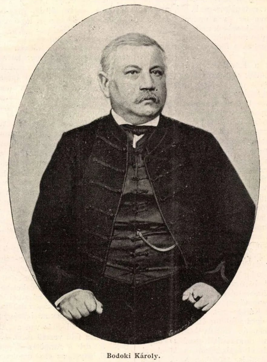 Portrait of Károly Bodoki (1814–1868) – memorial page