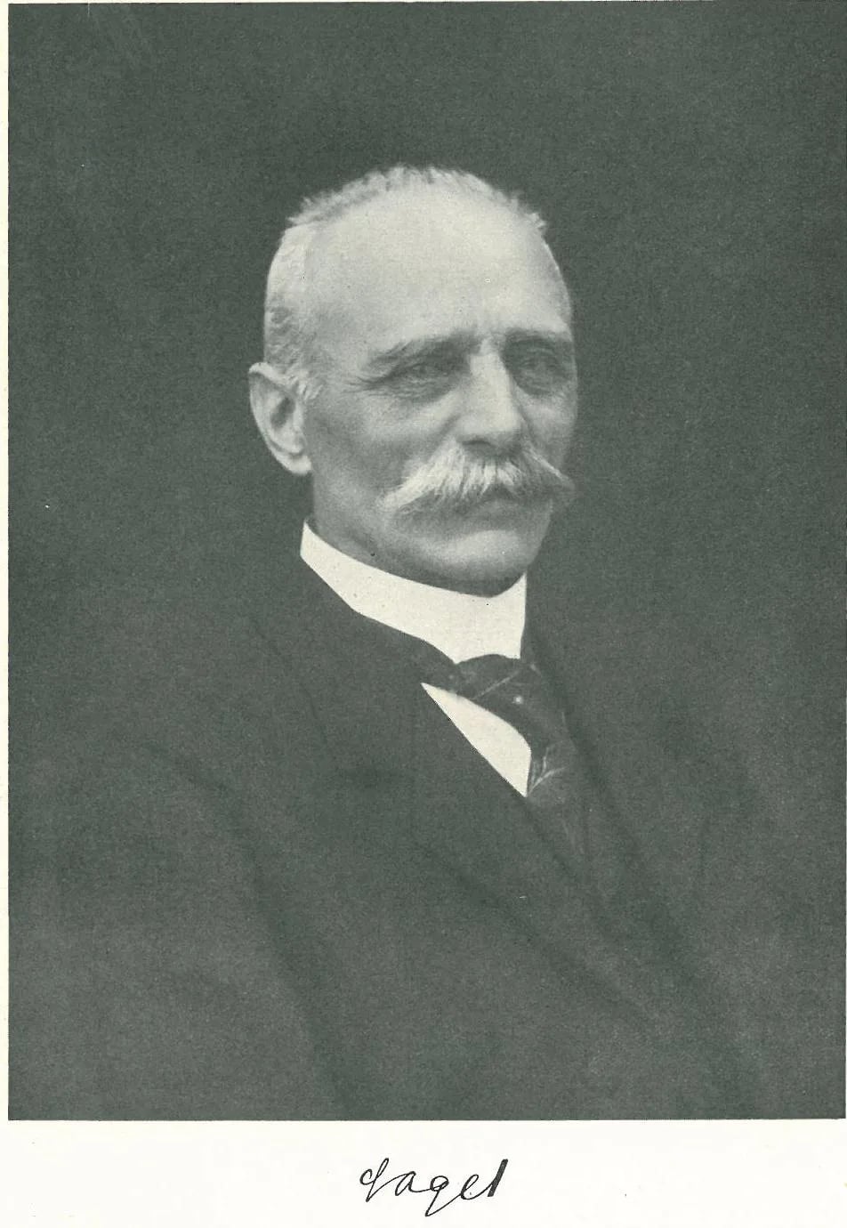 Porträt von Frederik Carl Hochberg Nagel (1854–1935) – Gedenkseite