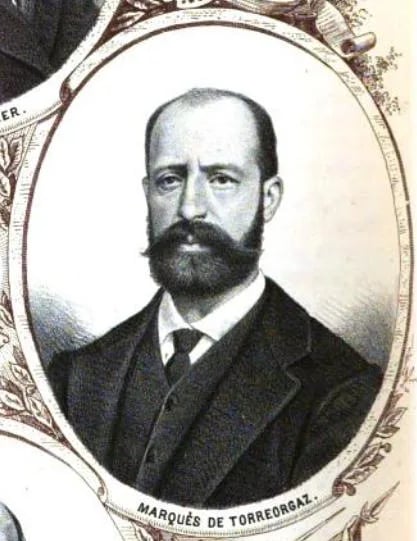 Porträt von Miguel María Jalón Larragoiti (1829–1901) – Gedenkseite