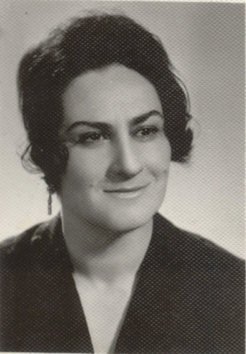 Portrait of Araxi Arzrunowna Arutjunjan-Sarjan (1937–2013) – memorial page