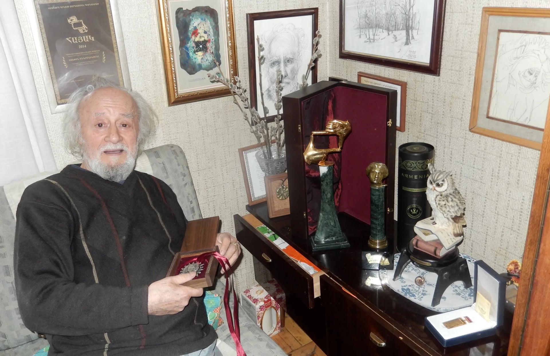 Portrait of Stepan Andranikjan (1927–2017) – memorial page