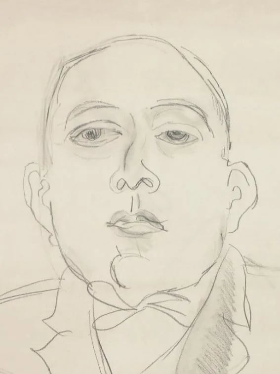 Porträt von François Berthault (1887–1934) – Gedenkseite