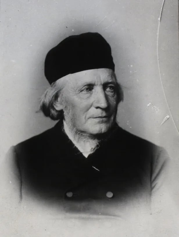 Portrait of N.J. Jensen (1821–1897) – memorial page