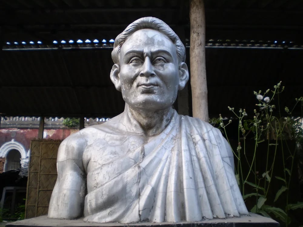 Porträt von Ramnarayan Tarkaratna (1822–1886) – Gedenkseite