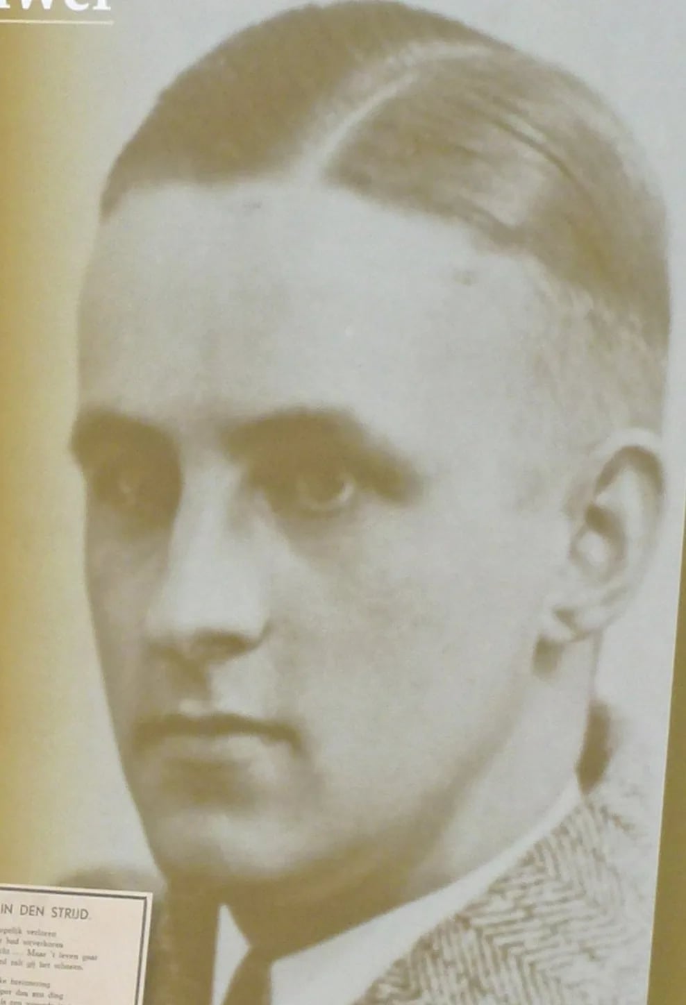 Portrait of Willem Boelhouwer (1914–1945) – memorial page