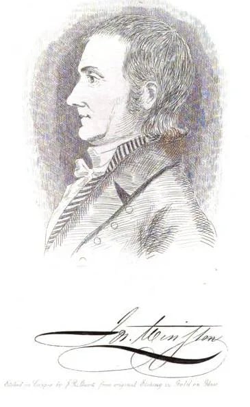 Porträt von Joseph Winston (1746–1815) – Gedenkseite