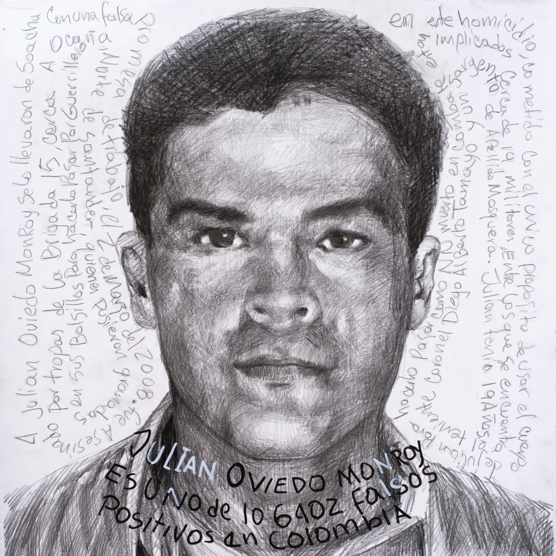 Portrait of Julián Oviedo Monroy (1988–2008) – memorial page