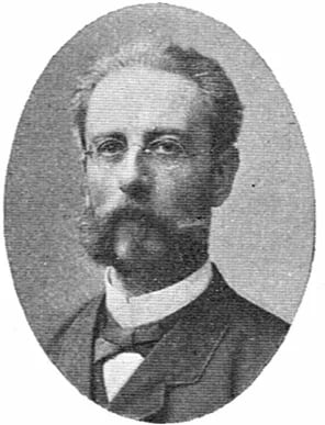 Porträt von Anders Vilhelm Hugo Hedenstierna (1841–1912) – Gedenkseite