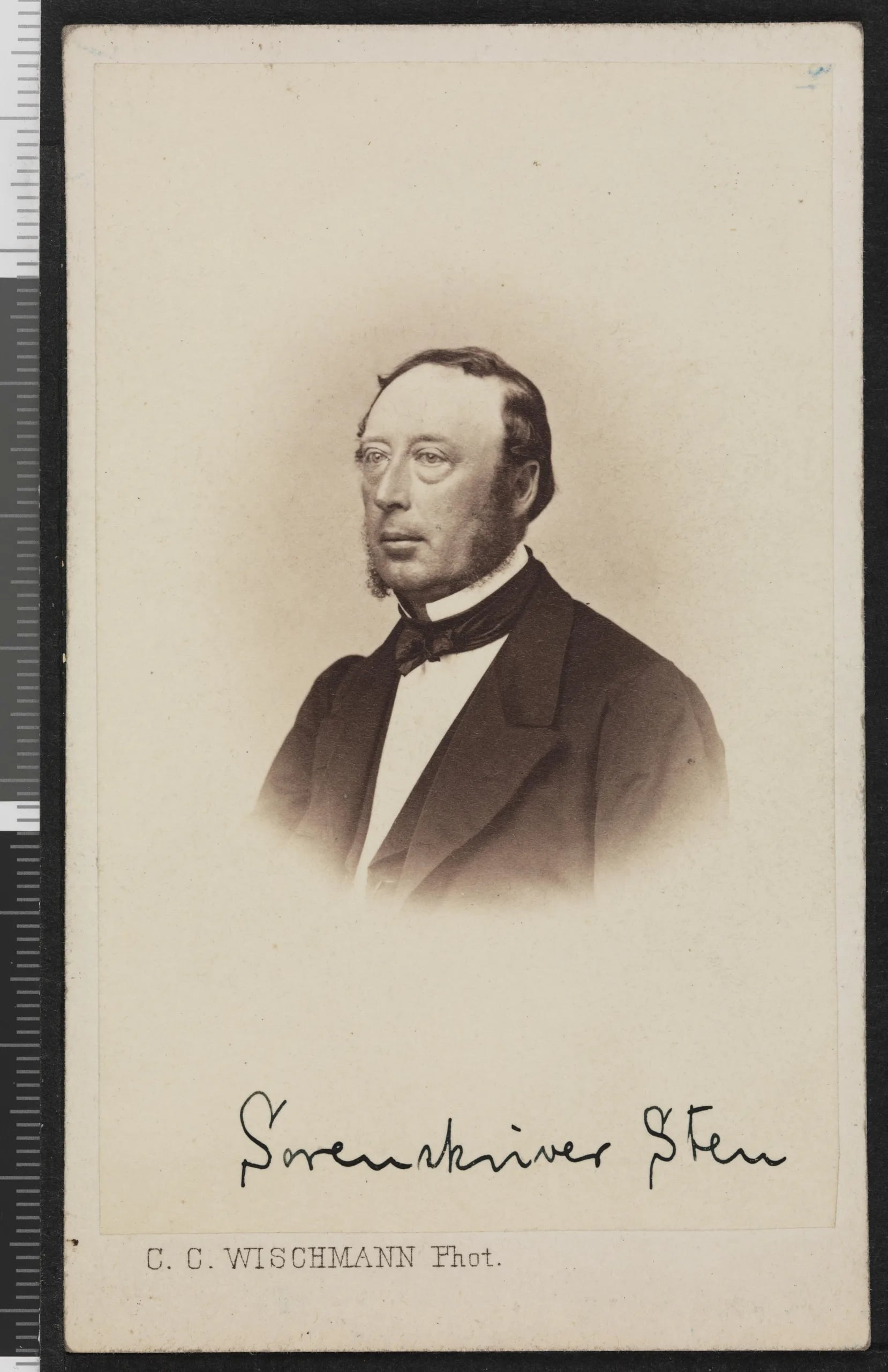 Portrait of Bernt Anker Steen (1816–1909) – memorial page