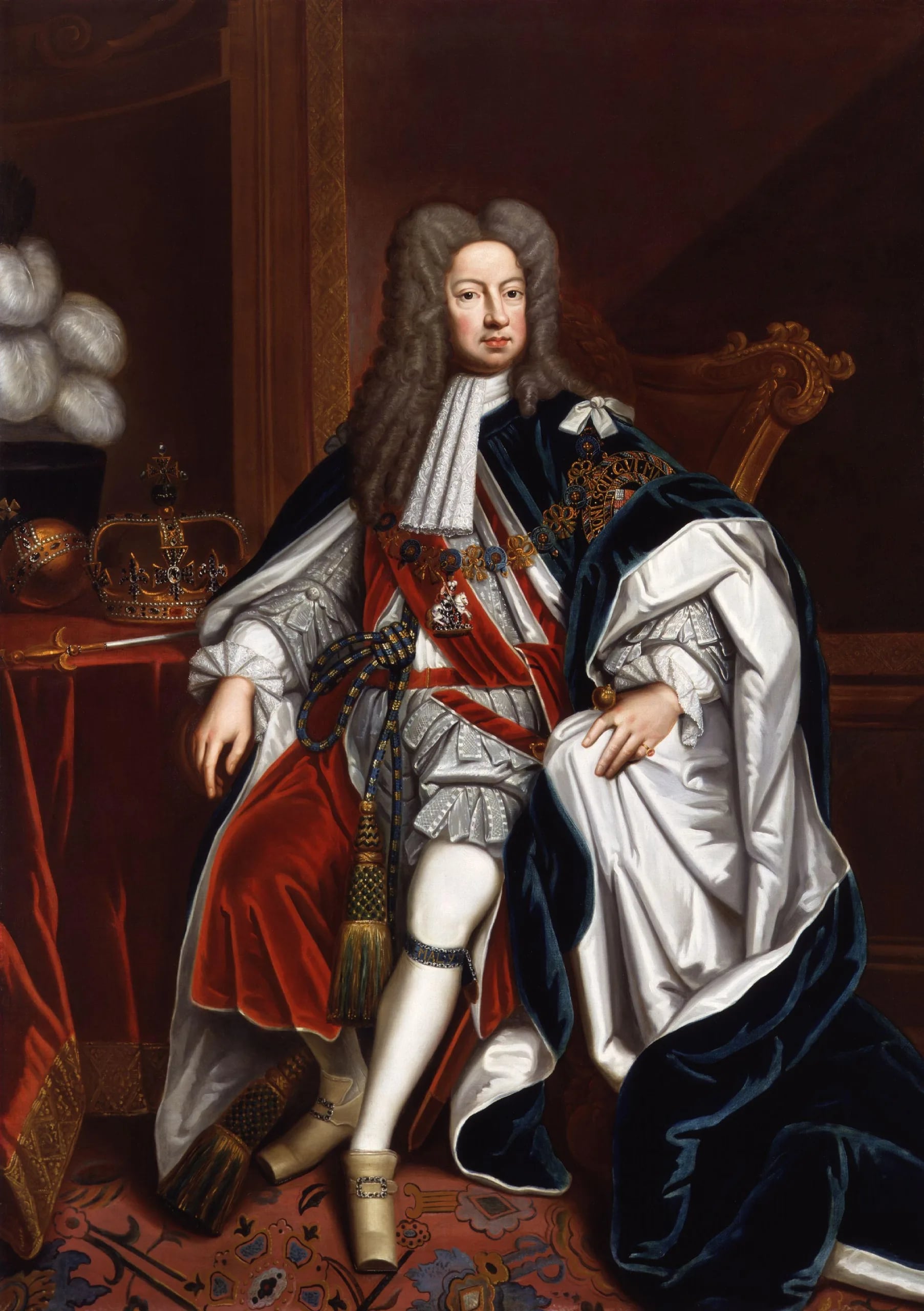 Portrait of Georg I. (1660–1727) – memorial page