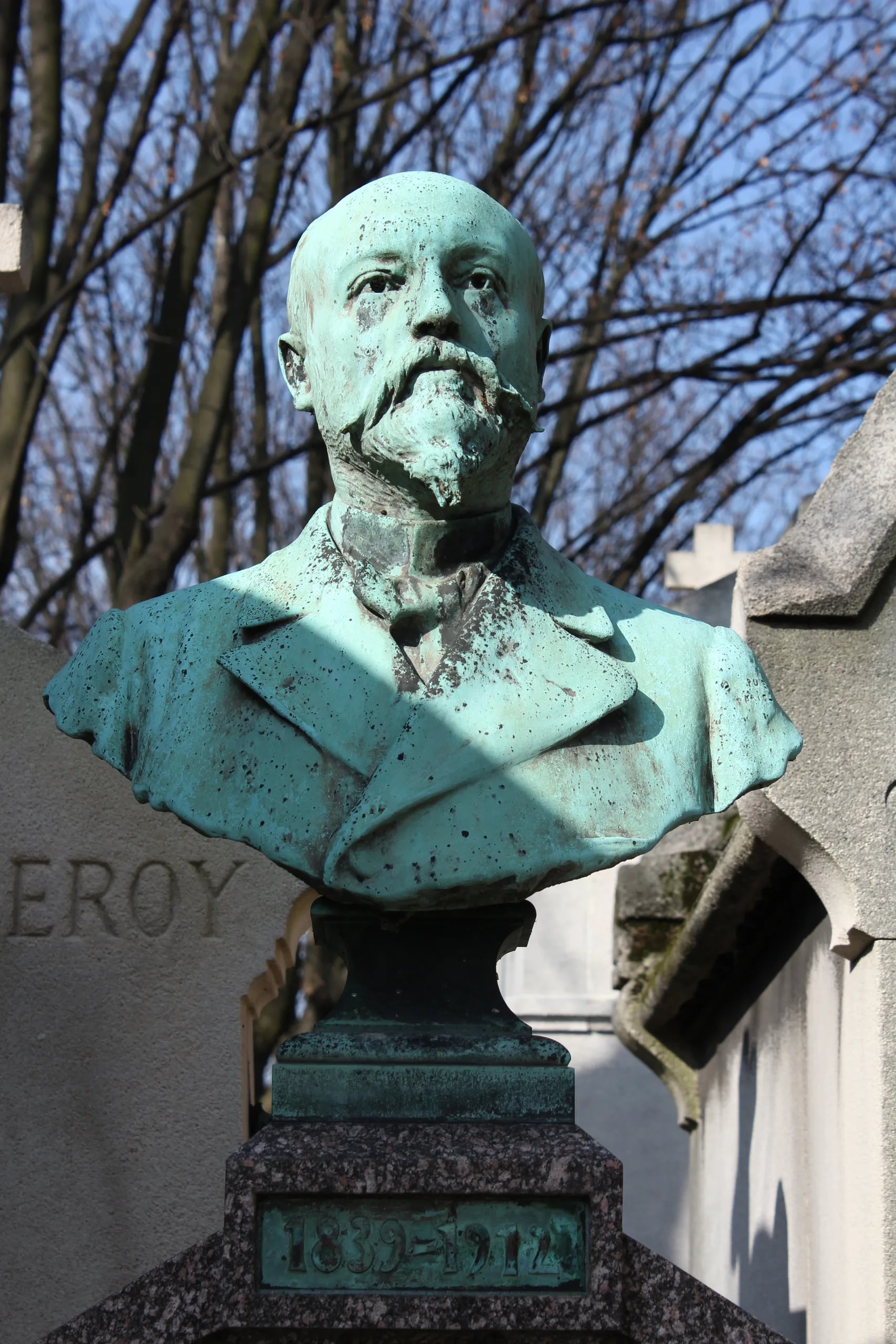 Porträt von Alfred Thuillier (1839–1912) – Gedenkseite