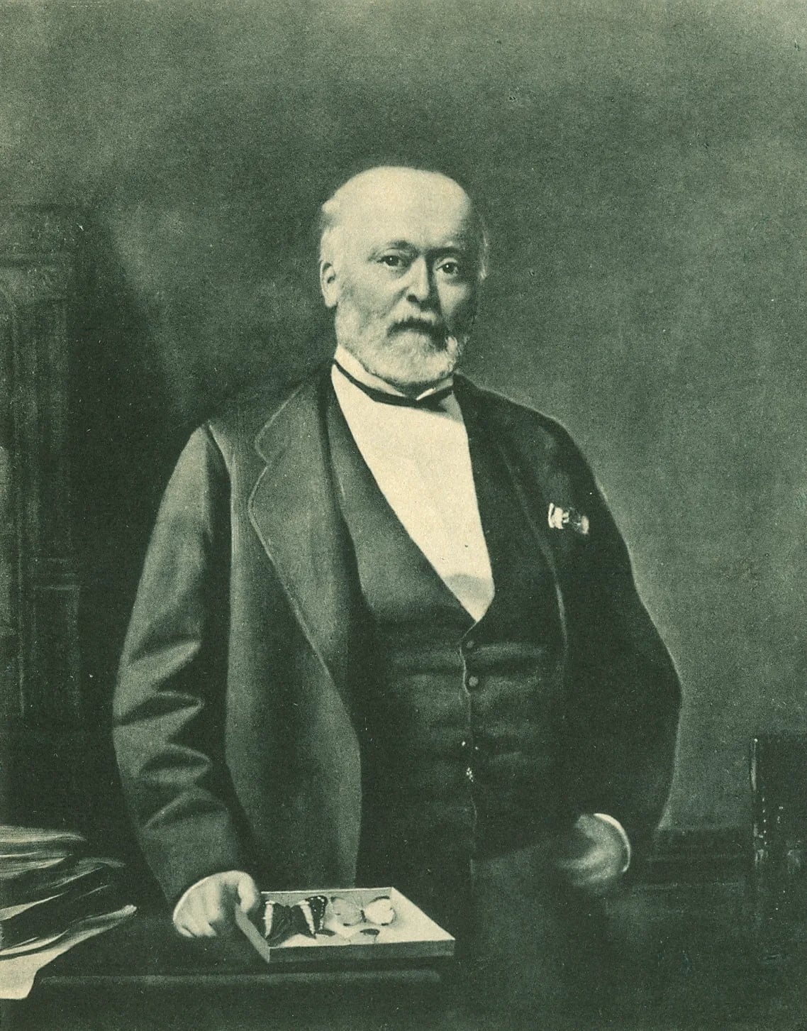 Porträt von Auguste Dutreux (1808–1890) – Gedenkseite