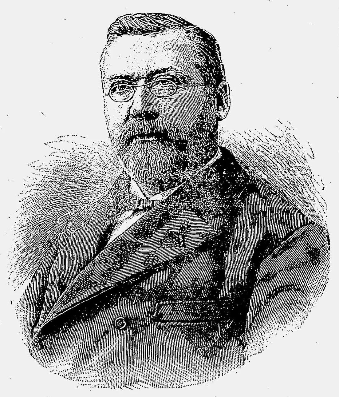 Porträt von Charles Bivort (1845–1920) – Gedenkseite
