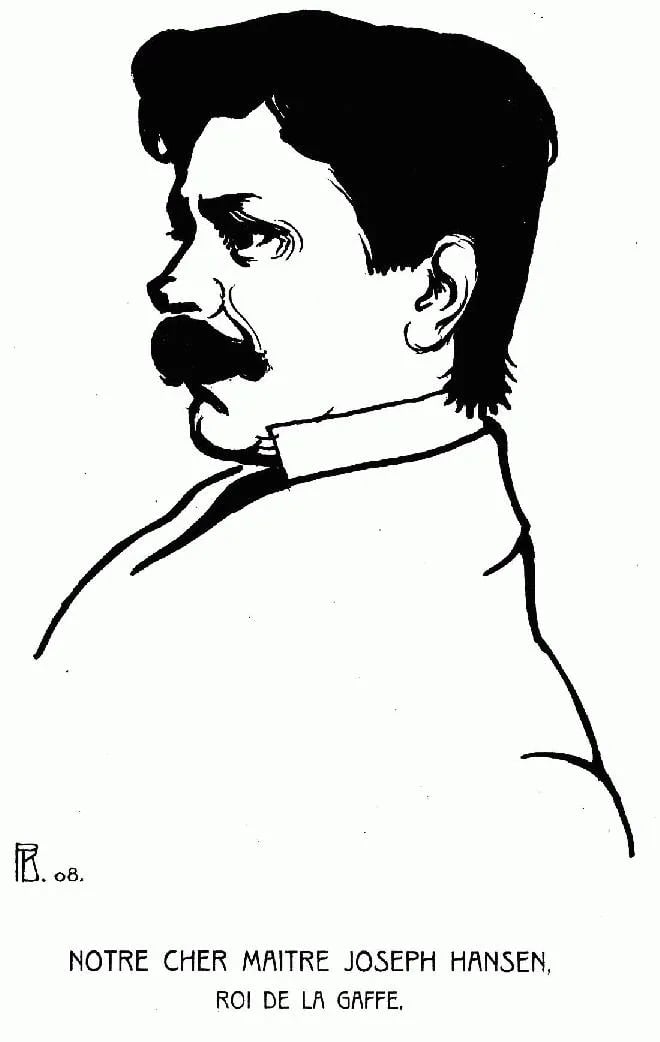 Porträt von Joseph Hansen (1874–1952) – Gedenkseite