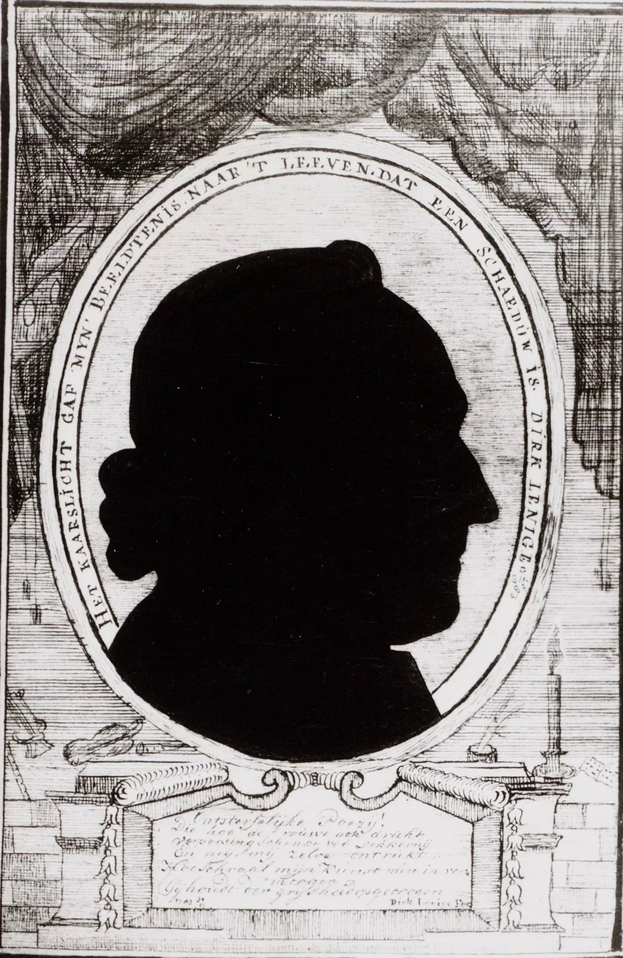 Porträt von Dirk Lenige (1722–1798) – Gedenkseite