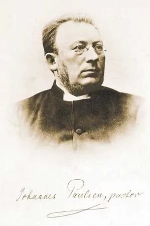 Porträt von Johannes Paulsen (1847–1916) – Gedenkseite