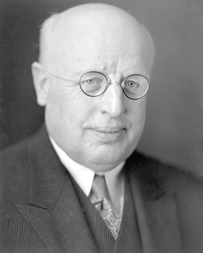 Portrait of William Aberhart (1878–1943) – memorial page