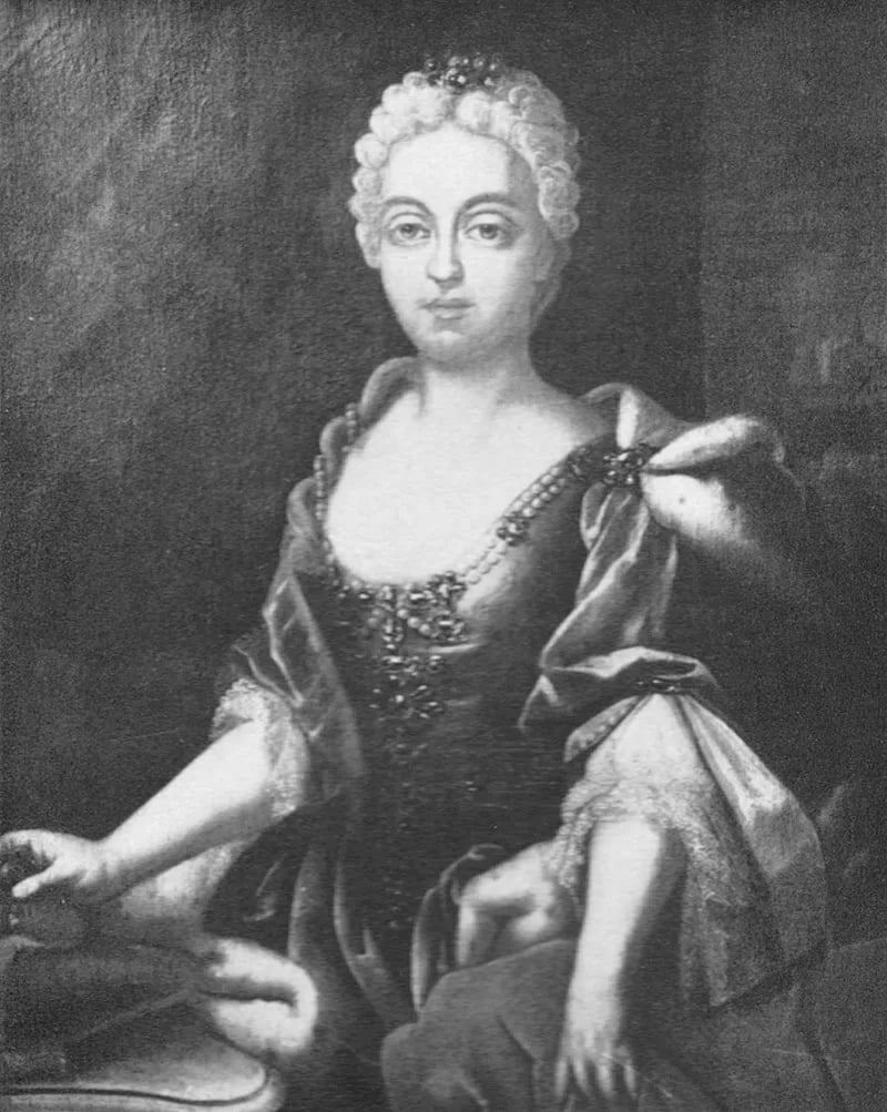 Porträt von Maria Anna Margaretha von Gemmingen (1711–1771) – Gedenkseite
