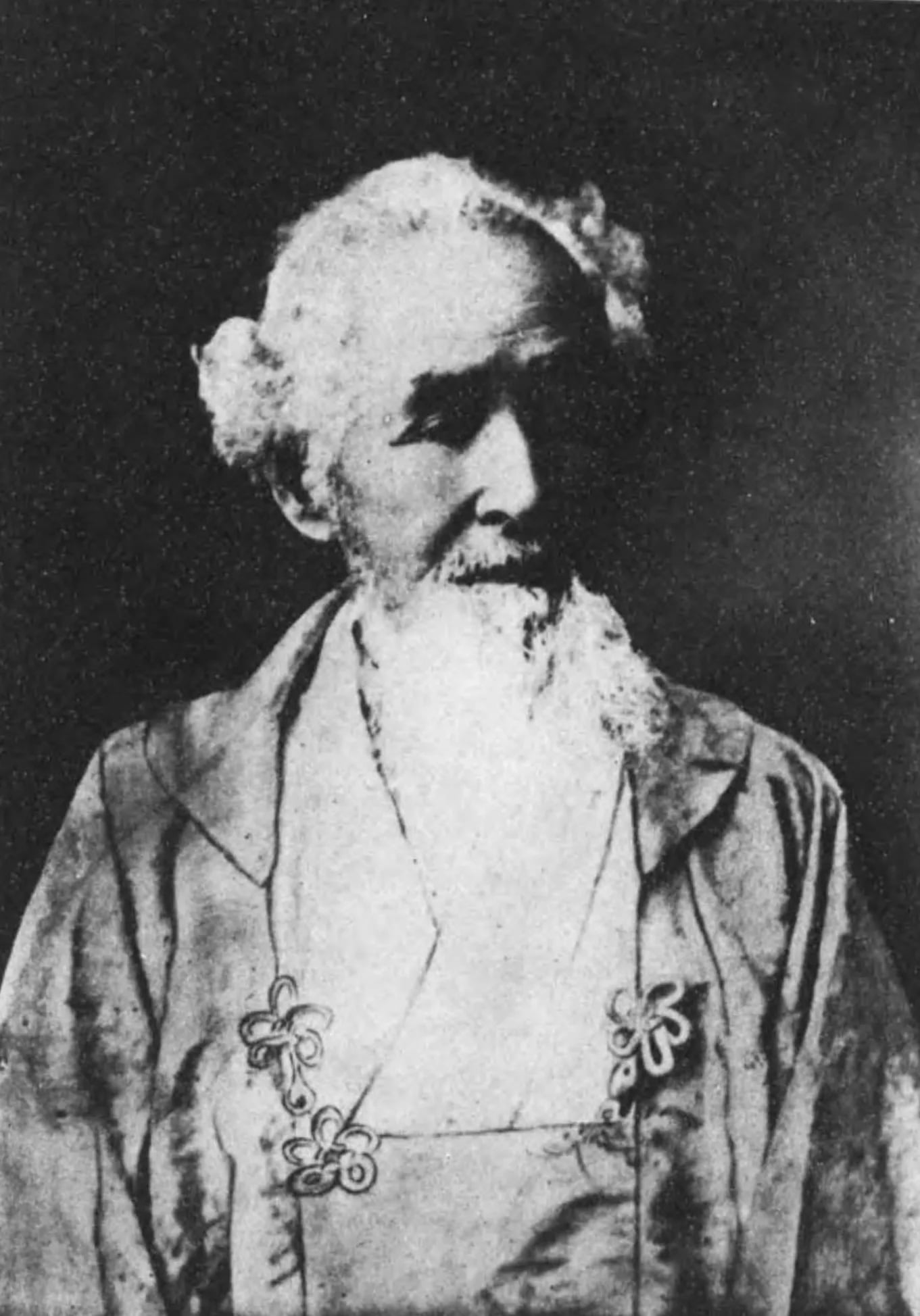 Porträt von Ōtori Sessō (1814–1904) – Gedenkseite