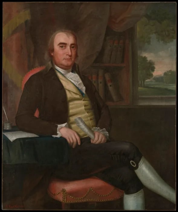 Portrait of John Davenport (1752–1830) – memorial page