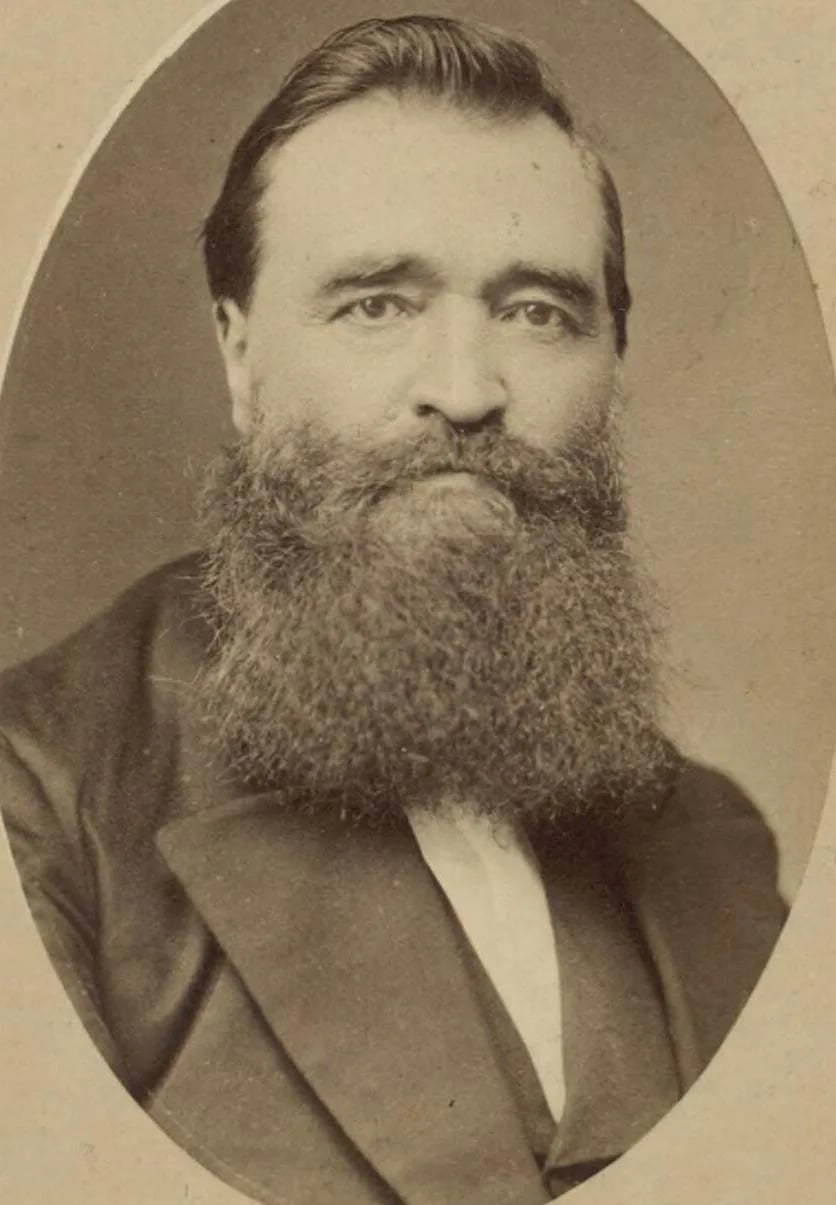 Porträt von David Davies (1817–1888) – Gedenkseite