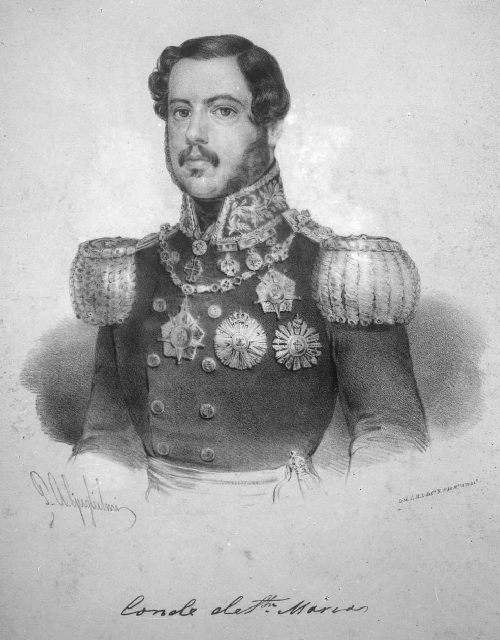 Portrait of António Vicente de Queirós (1792–1868) – memorial page