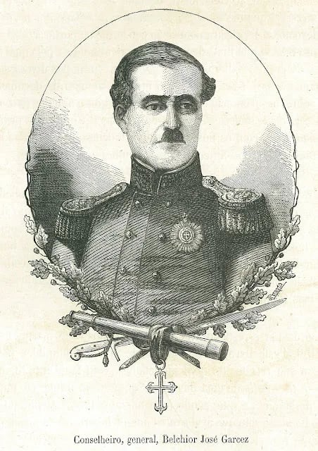 Porträt von Belchior José Garcez (1808–1874) – Gedenkseite