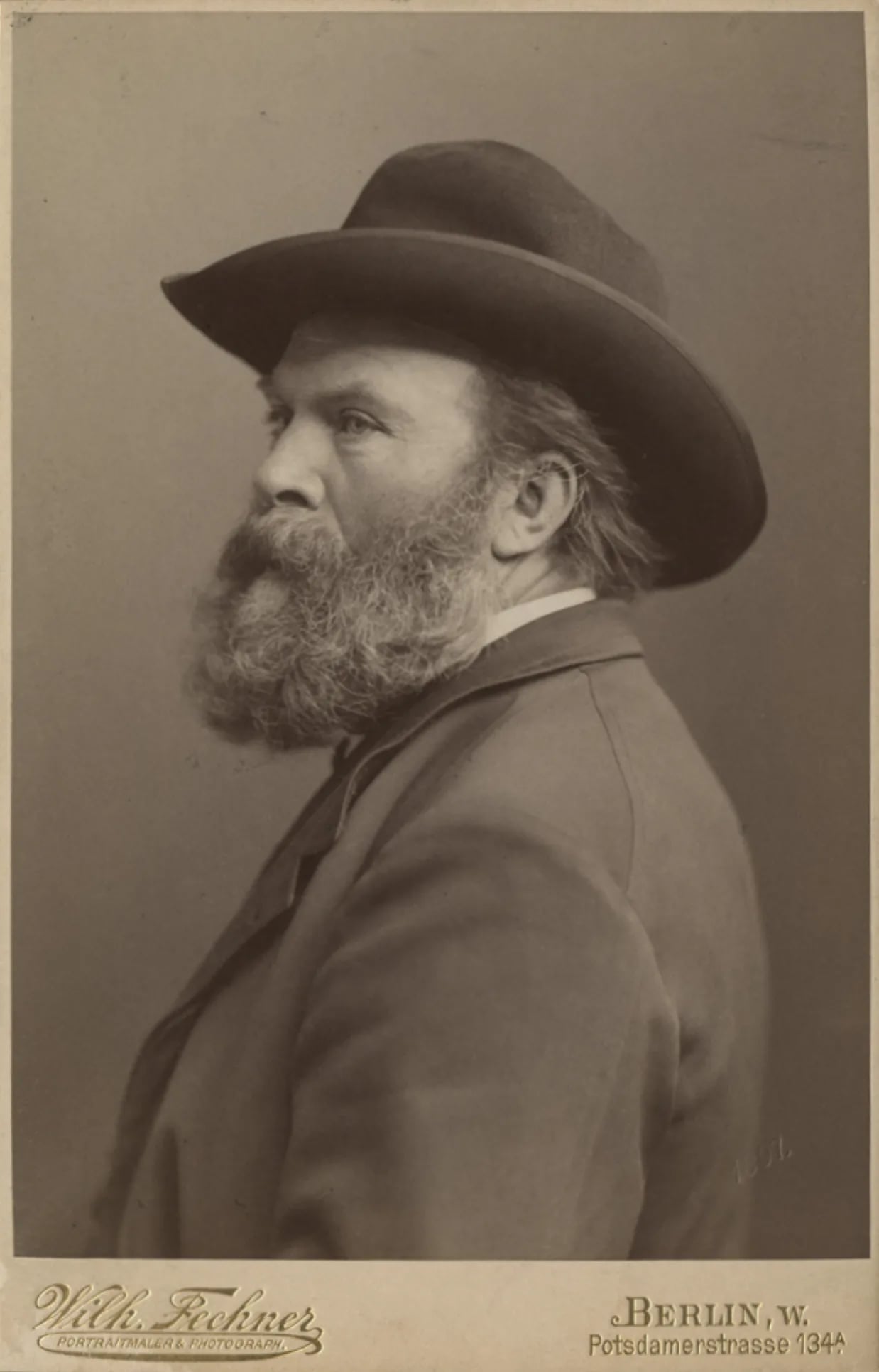 Portrait of Friedrich Geselschap (1835–1898) – memorial page