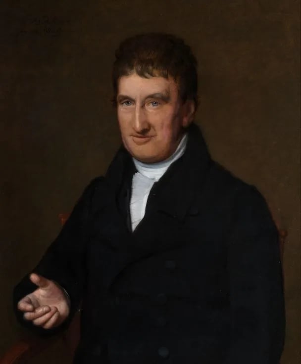 Porträt von Jan Willem de Crane (1758–1842) – Gedenkseite