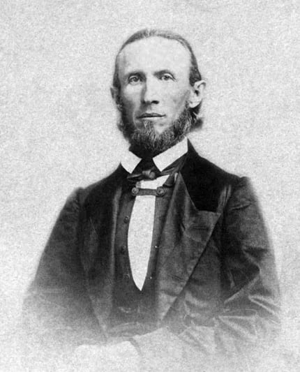 Portrait of George Law Curry (1820–1878) – memorial page