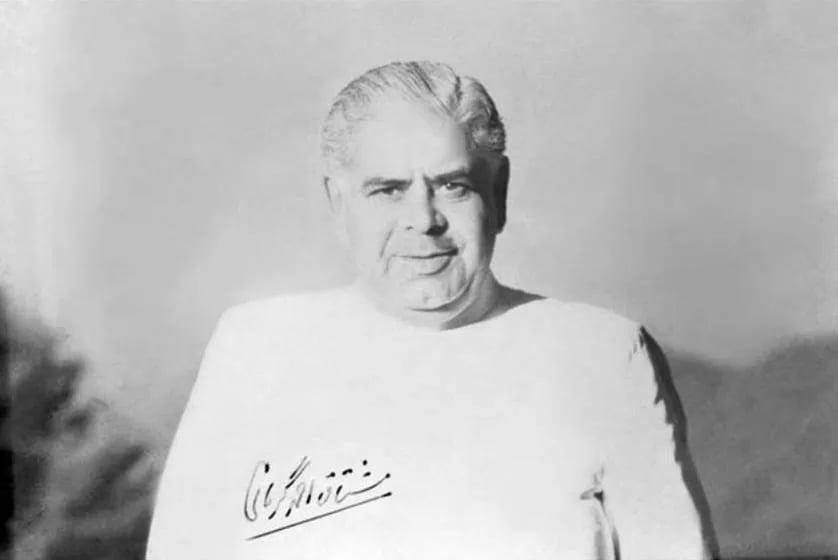 Portrait of Mushtaq Ahmed Gurmani (1905–1981) – memorial page