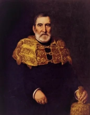 Porträt von José Ferreira de Macedo Pinto (1814–1895) – Gedenkseite