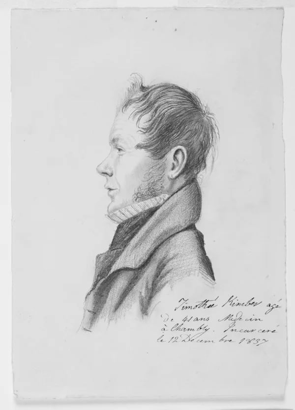 Portrait of Timothée Kimber (1797–1852) – memorial page