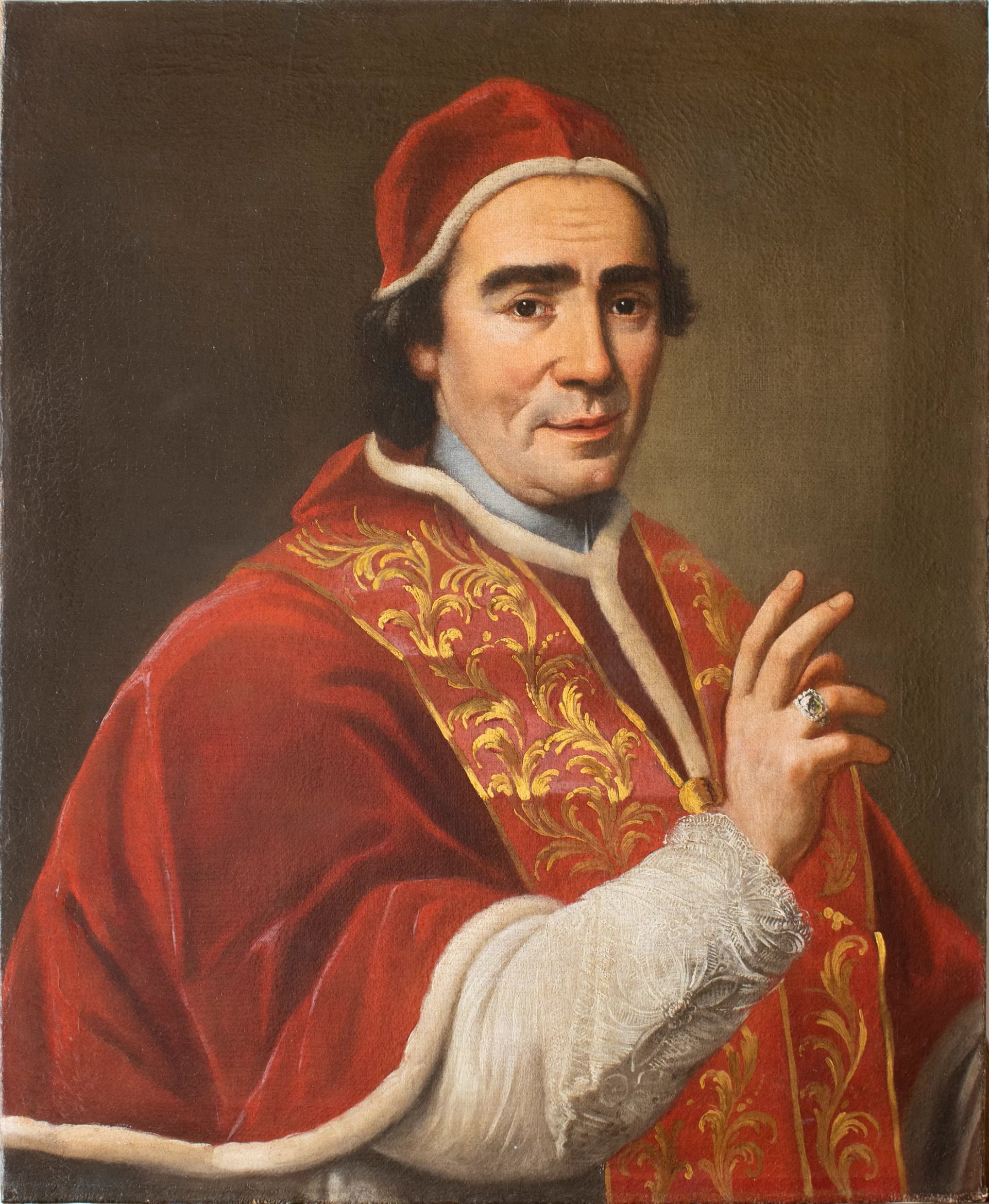 Porträt von Clemens XIV. (1705–1774) – Gedenkseite