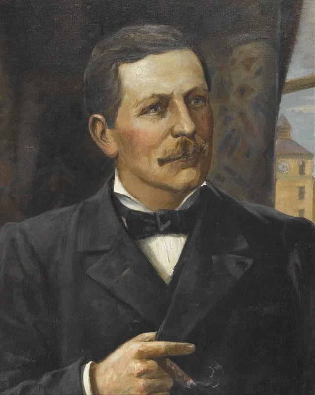 Porträt von Oscar Miller (1826–1893) – Gedenkseite