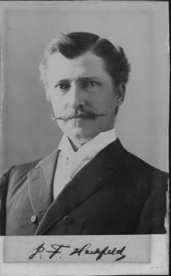 Porträt von Johann Hackfeld (1856–1932) – Gedenkseite